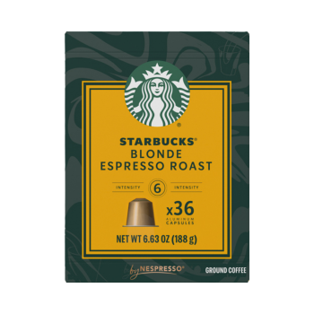 Starbucks Blonde Espresso Roast 6 XXL, Nespresso-kompatibel, 36 Kapseln, 188g